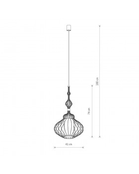 Подвесная люстра Nowodvorski Abi M 8866-foto8