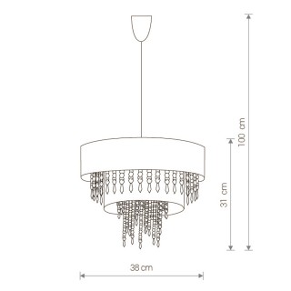 Подвесная люстра Nowodvorski Toscana 4013-foto2