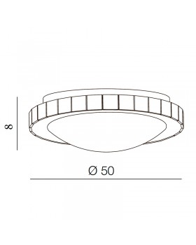 Потолочный светильник Azzardo Gallant 50 AZ1593-foto2
