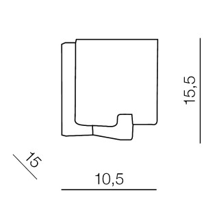 Настенный светильник Azzardo Cross 1 AZ0084-foto2