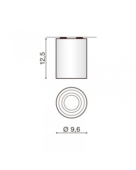 Потолочный светильник Azzardo Bross 1 AZ0781-foto3