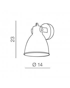 Настенный светильник Azzardo Tessio wall AZ1281-foto2