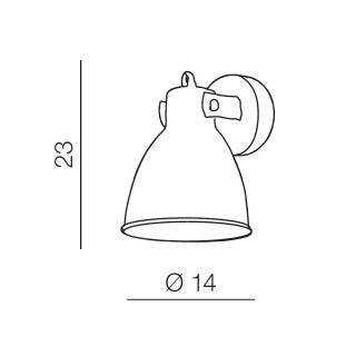 Настенный светильник Azzardo Tessio wall AZ1281-foto2