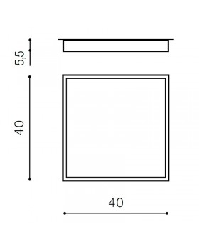 Накладной светильник Azzardo Monza II S 40 AZ3691-foto3