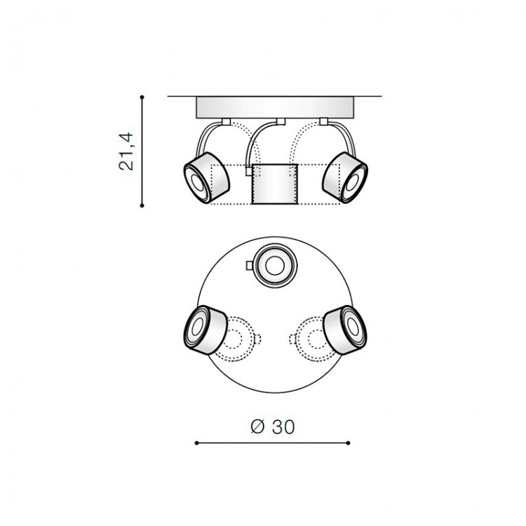 Накладной светильник Azzardo Bross Arm AZ3505