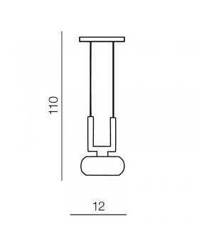 Подвесной светильник Azzardo Rubic 1 AZ0490-foto3