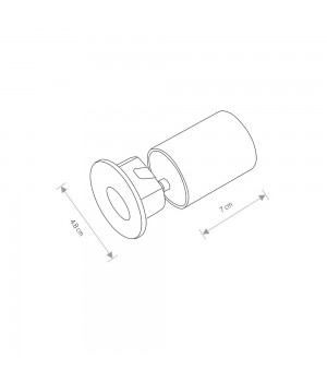 Встраиваемый светодиодный светильник Nowodvorski Oia Led 9103-foto2