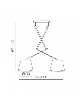 Основание потолочного светильника Azzardo Adam AZ1842-foto2