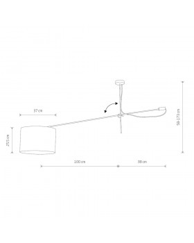 Потолочная люстра Nowodvorski Viper 6641-foto8