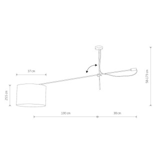 Потолочная люстра Nowodvorski Viper 6640-foto7