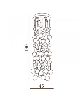 Подвесная люстра Azzardo Rain AZ0270-foto2