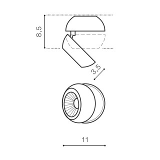 Накладной светильник Azzardo Ojos AZ4196-foto6