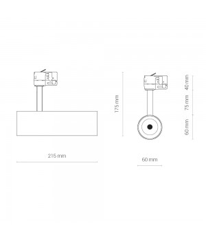 Трековый светильник Nowodvorski Milo Led 8764-foto7