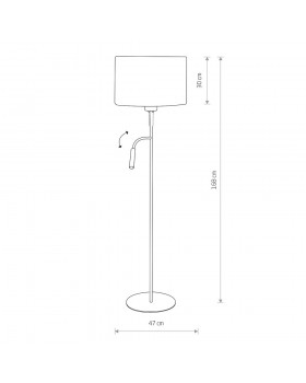 Торшер Nowodvorski Hotel Plus 9072-foto2