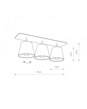 Потолочный cветильник Nowodvorski Awinion 9717-foto7