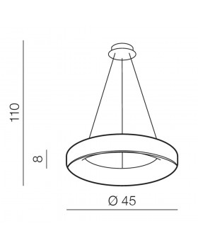 Подвесная люстра Azzardo Sovana Top 45 AZ3442-foto2