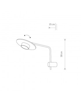 Настенный светильник Nowodvorski Disk 7645-foto3