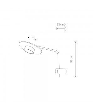Настенный светильник Nowodvorski Disk 7645-foto3