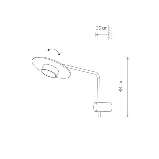 Настенный светильник Nowodvorski Disk 7645-foto3