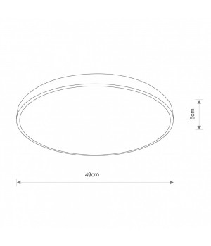 Потолочный cветильник Nowodvorski Agnes Round Led 8184-foto2