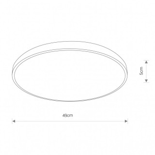 Потолочный cветильник Nowodvorski Agnes Round Led 8184-foto2