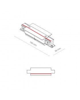 Коннектор прямой Nowodvorski Ctls Power 8686