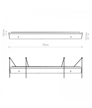 Основание для светильника Nowodvorski Cameleon Canopy D 780 8553-foto2