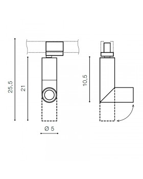 Трековый светильник Azzardo Santos track AZ2925-foto2