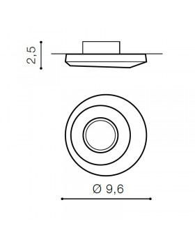 Встраиваемый светильник Azzardo Lorenza AZ1475-foto2