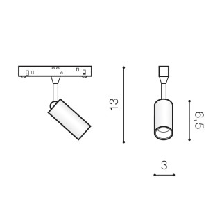 Трековый светильник Azzardo Nikki Track Magnetic AZ4589-foto2