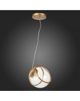 SL1181.313.01 Подвес ST-Luce Латунь/Латунь, Прозрачный E27 1*40W Acerra-foto5