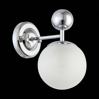 SLE106101-01 Светильник настенный Хром/Белый E27 1*60W PECHIO-foto4