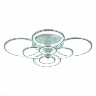 SLE200392-08 Светильник потолочный Серебристый/Белый LED 1*256W 3000-6000K LETO-foto3