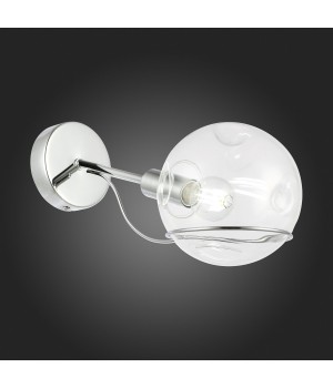 SLE102501-01 Бра Хром/Прозрачный E14 1*40W BACA-foto5