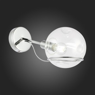 SLE102501-01 Бра Хром/Прозрачный E14 1*40W BACA-foto5