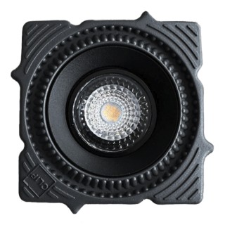 ST753.448.07 Св-к встр. светодиодный в натяжной ПВХ потолок Черный LED 1*7W 4000K 560Lm Ra80 60° IP20 L102xW102xH36 220-240V Встраиваемые светильники-foto2