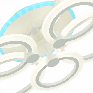 SLE500652-06RGB Светильник потолочный Белый/Белый LED 1*108W RGB 8W 3000-6000K CERINA-foto6