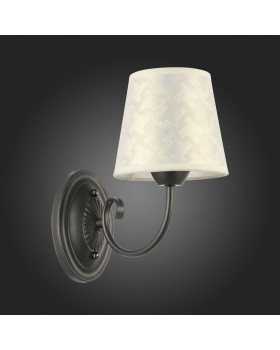 SLE120301-01 Светильник настенный Темно-серый/Бежевый E14 1*40W RIMENTO-foto6