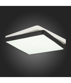 SLE200712-01 Светильник потолочный Черный, Белый/Белый LED 1*45W 3000K/4000K/6000K QVO-foto3