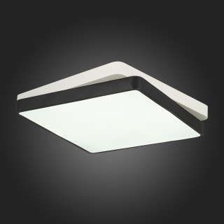SLE200712-01 Светильник потолочный Черный, Белый/Белый LED 1*45W 3000K/4000K/6000K QVO-foto3
