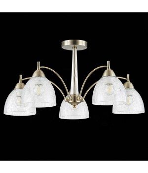 SLE104402-05 Люстра потолочная Бронза/Прозрачный E27 5*60W NUELE-foto5