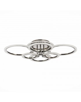 SLE500582-06RGB Светильник потолочный Темный хром/Белый LED 1*132W RGB 8W 3000-6000K CERINA-foto4