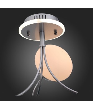 SL717.552.06 Люстра потолочная Серебристый/Белый E27, LED 6*40/3(подсветка)W ACINI-foto3