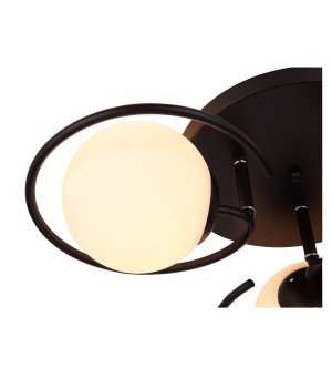 SL418.402.03 Люстра потолочная Черный/Белый E27 3*60W GALIO-foto2