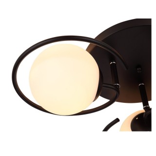 SL418.402.03 Люстра потолочная Черный/Белый E27 3*60W GALIO-foto2