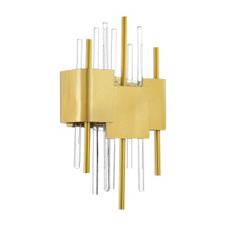 SL1633.201.02 Бра ST-Luce Матовое золото/Матовое золото,Прозрачный E14 2*40W OLVERA-foto2