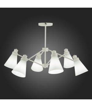SLE103502-06 Люстра потолочная Белый/Белый E14 6*40W BIANE-foto7