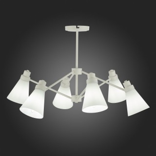 SLE103502-06 Люстра потолочная Белый/Белый E14 6*40W BIANE-foto7