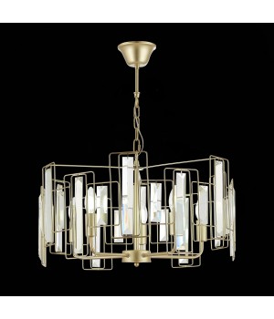 SLE103403-05 Люстра подвесная Шампань/Прозрачный E14 5*40W GIANO-foto9