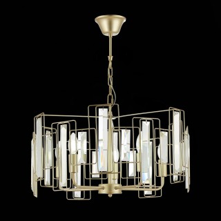 SLE103403-05 Люстра подвесная Шампань/Прозрачный E14 5*40W GIANO-foto9